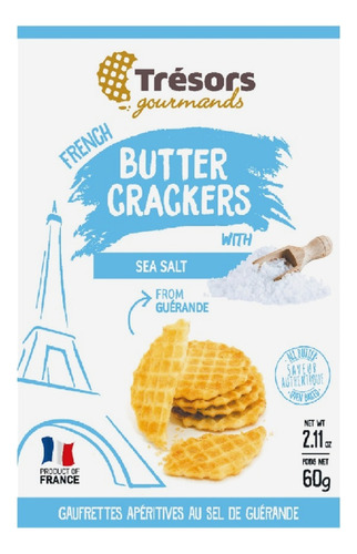 Tresors Galletas Crackers Sal De Mar 60 Gr