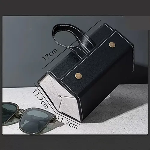 Estuche Expositor Con 54 Compartimentos - Para Piedras, Fósiles, Minerales Y Colecciones Pequeñas, En Acrílico Y Terciopelo