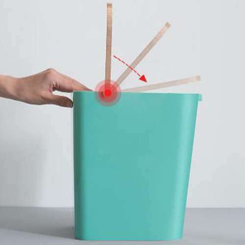 Bote De Basura Con Tapa Abatible Cesto De Papel Con Tapa Cub