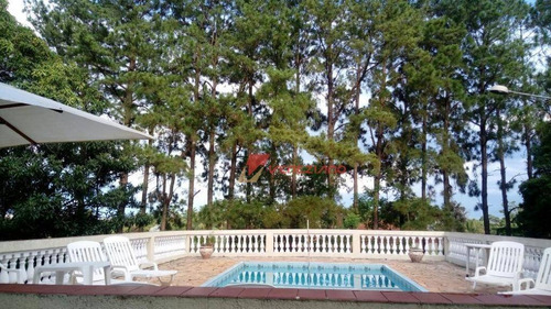 Chácara Residencial/comercial À Venda, Ideal Para Pousada, Alpes Das Águas, São Pedro. - Ch0052