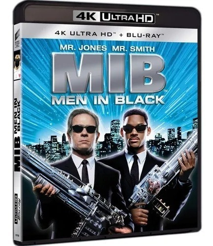 Mib Hombres De Negro 4k Ultra Hd + Blu Ray
