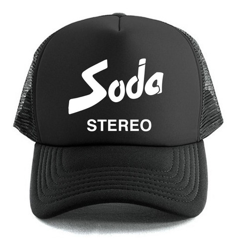 Gorra Estilo Trucker Soda Stereo Bandas Rock