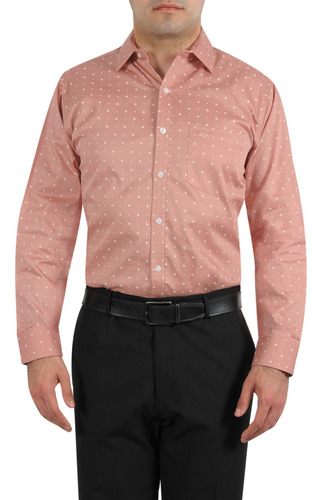 Camisa Casual Mariscal Para Hombre En Corte Americano