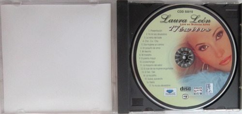 Laura Leon - Live En Buenos Aires 17 Exitos Cd (Usado)