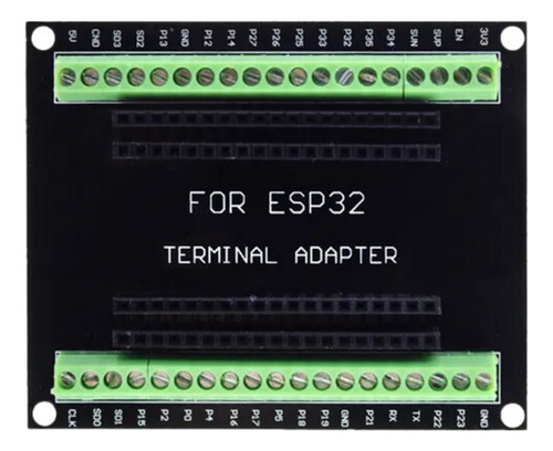 Esp32 Adaptador Expansión Borneras Terminal 38 Pines