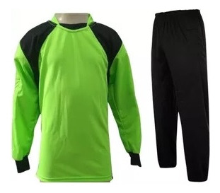 Camisa + Calça Acolchoada Conjunto Goleiro Futebol Criança