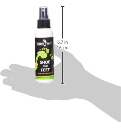 Spray Desodorante Para Zapatos Y Pies Funky Feet 120ml