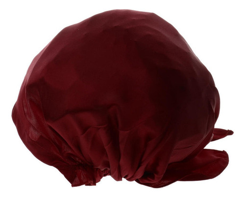 / Gorro De Noche De Seda Elástica Para Dormir - 100% Seda