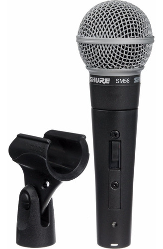 Microfono Shure Sm58s Con Switch On/off Original. Garantia