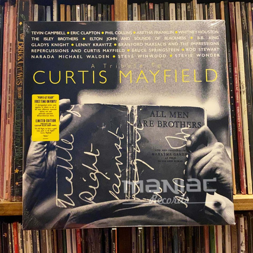 Imagen 1 de 2 de Tribute To Curtis Mayfield 2 Vinilos
