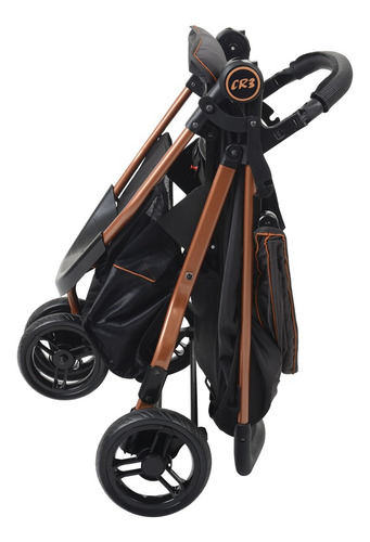 Carrinho Cr3 Trio Burigotto C/ Bebe Conforto Materna E Base