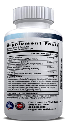 Shroom X10 Boost - Vital Boost Labs