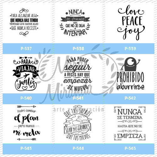 Vinilos Decorativos Para Pared Frases Superación Hogar Y Más