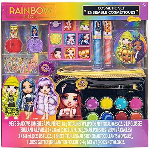 Rainbow High Juego De Maquillaje Cosmetico Townley Girl