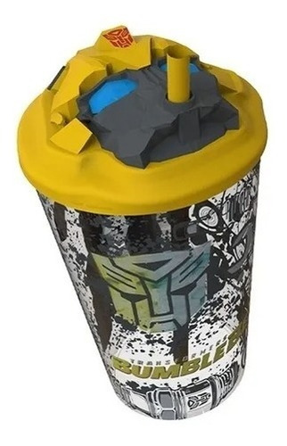 Imagen 1 de 1 de Vaso Premium Cine Transformers: Bumblebee Colección