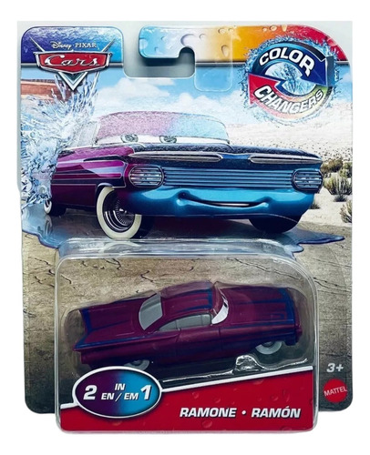 Disney-pixar-cars 2 En 1 Color Changers : Ramón Mattel 1/55