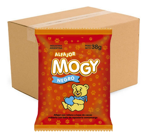 Alfajor Mogy Negro 40u X 38g