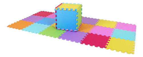 Tapete De Juego Rompecabezas Espuma Eva Para Bebé Multicolor