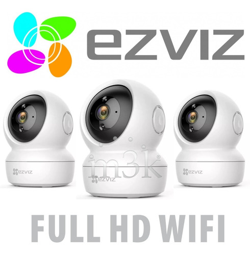 Imagen 5 de 9 de Kit De Seguridad 3 Camaras Wifi Ptz Ezviz C6n 2mpx
