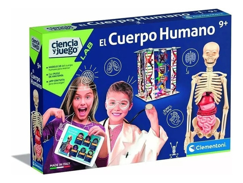 Juego De Mesa El Cuerpo Humano 3d Clementoni Shp Tunishop