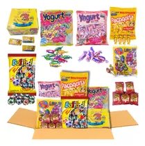 Comprar Kit 30 Sacolinha Festa Decoração 210 Doces Guloseimas Mimos