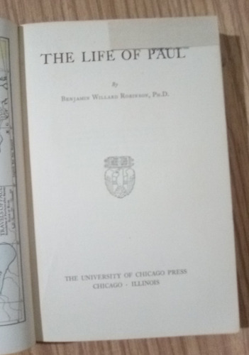 La Vida De Paul   Benjamin Willard Robinson  En Ingles  