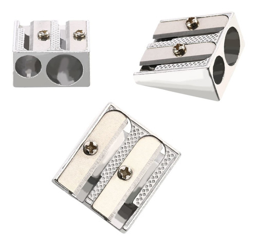 Sacapuntas De Aluminio Doble Orificio X36 Unidades