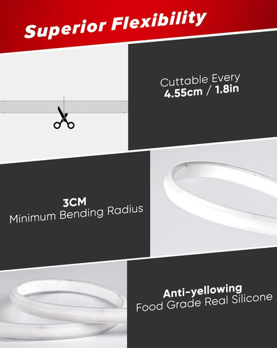Shine Decor Cob Led Lech Ac 120 V, 800 Lm, Ultrabrillante, I