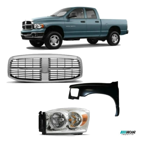 Kit Frente Dodge Ram 2007 2008 2009 2010 