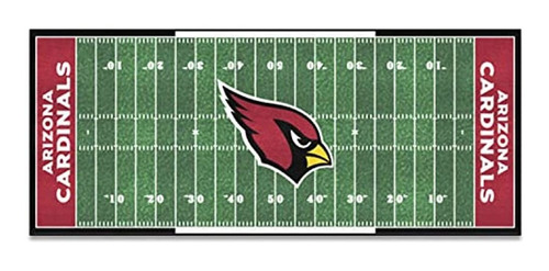 Fanmats - 7343 Nfl Arizona Cardinals Nylon Face Football Fie