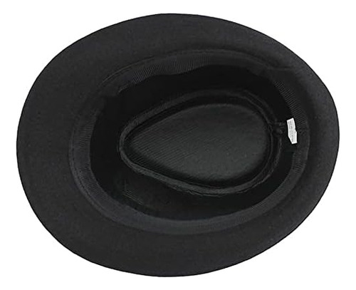 Sombrero Trilby De Fieltro Clásico Para Hombre Y Mujer, De