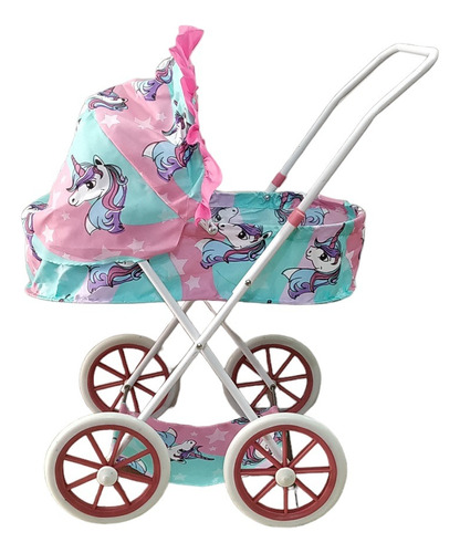 Coche Cuna Para Muñecas Caño Bebe Bebotes