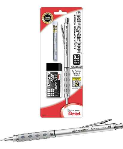 Graphgear 1000 Mechanical Pencil 0.5mm   Drafting Kit C...