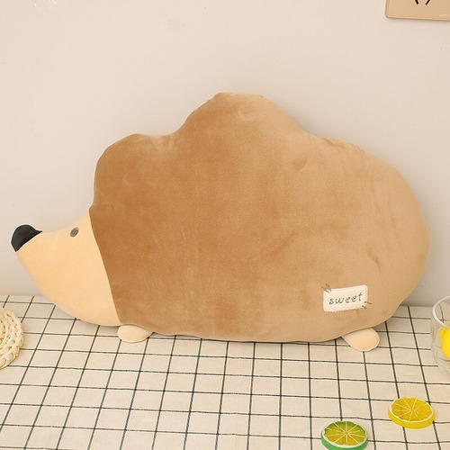 Imagen 3 de 6 de Oferta! Peluche Almohada Cojín Erizo Kawaii 50cm