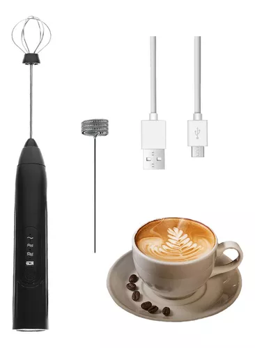 Comprar Batidor de huevos eléctrico, 800mAh, espuma de café