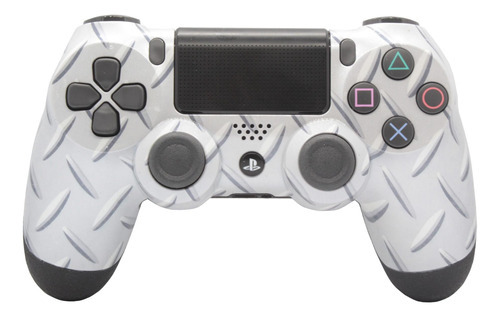 Controle Stelf Ps4 Metal Plate Casual Controle Sem Paddles