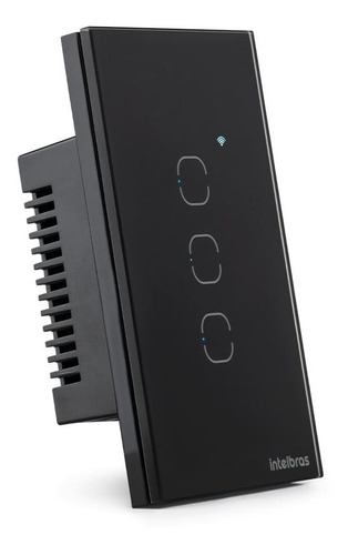 Interruptor Smart Wi-fi Touch 3 Ews1003 Pt Intelbras(sc)(pp)