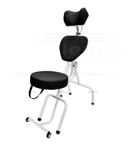 Imagem 1 de 8 de Cadeira Design De Sobrancelha E Maquiagem Portátil Com Rodas