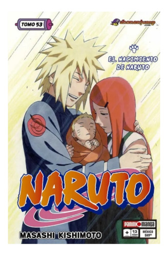 Naruto Tomo N.53 Panini Anime Español