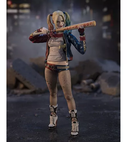 Boneca Harley Quinn Arlequina Esquadrão Suicida 29cm