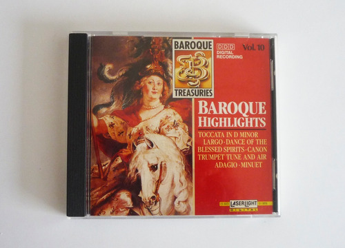 Baroque Treasuries Vol. 10 - Baroque Highlights - Cd 