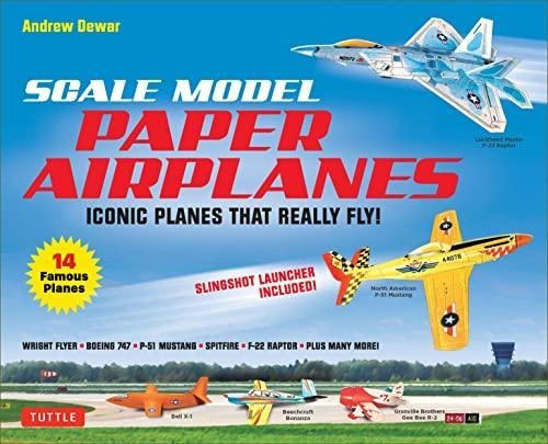 Scale Model Paper Airplanes Kit: Iconic Planes That Really F