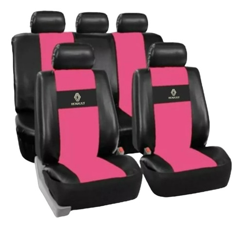 Funda Cubreasiento Rosa Para Clio Kangoo Logan Symbol Megane