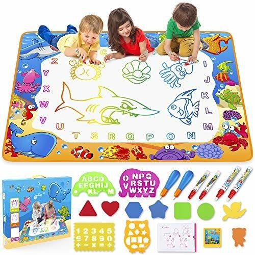 Manualidades - Toyk Aqua Magic Mat Kids Pintura Escritura Ta