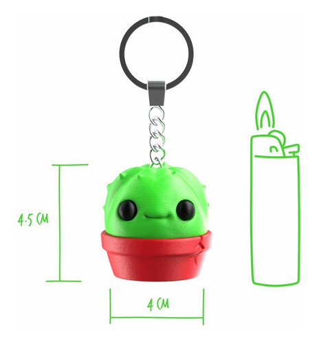 Cogonauts Mini Koko - Llavero Picador Color Verde Minikoko