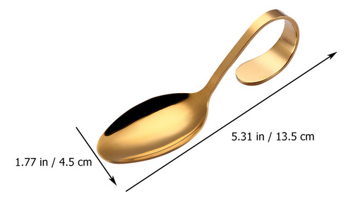 4pcs Stainless Steel Bent Spoons Creative Spoons Home Restau