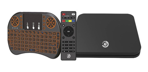 Combo Tv Box Goldtech 16 / 2gb 4k Lite Key Con Teclado