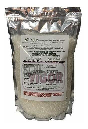 5 Lbs De Granule Soil Vigor-fórmula Nueva Y Mejorada A Base