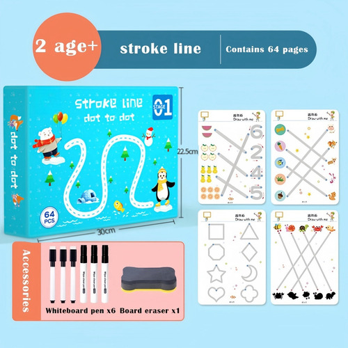 C Libro De Juguetes Educativo Infantil Reutilizable