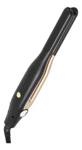 Mini Chapinha Alisadora Para Cabelo Elétrico A686 Cor Preto